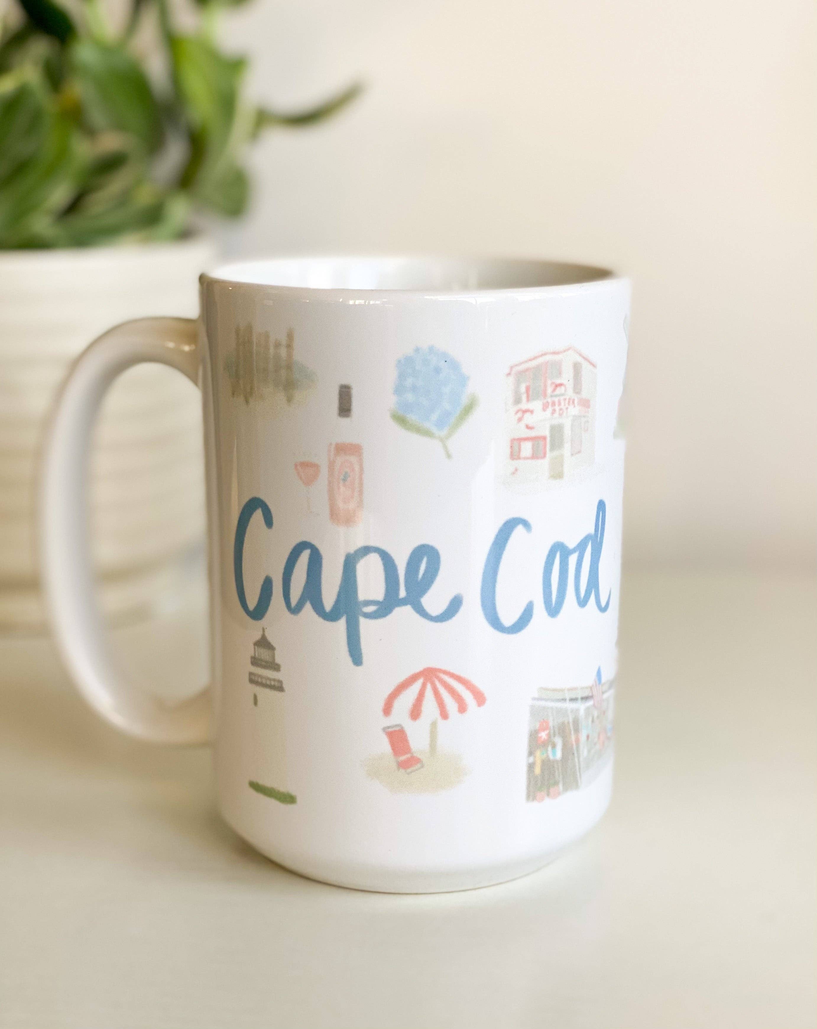 Cape Cod Landmark Mug for wholesale by Palm Prints