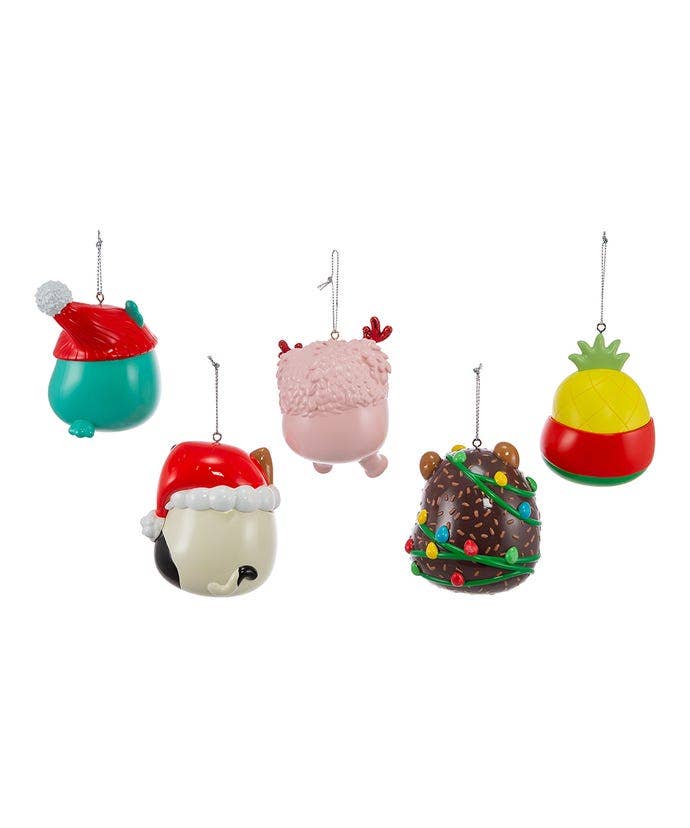 Kurt S. Adler, Inc. - Wholesale Ornament Set - Squishmallows® Blow Mold Ornaments, 5 Assorted2