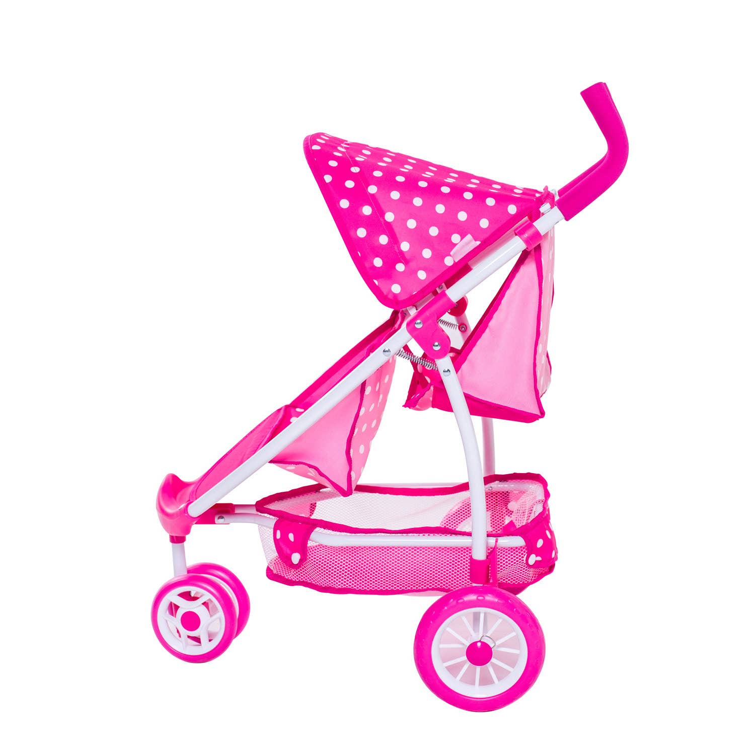 Roma - Vendita all'ingrosso Passeggino per bambole - Bambini - Carrozzina Tandem Roma Dotty4