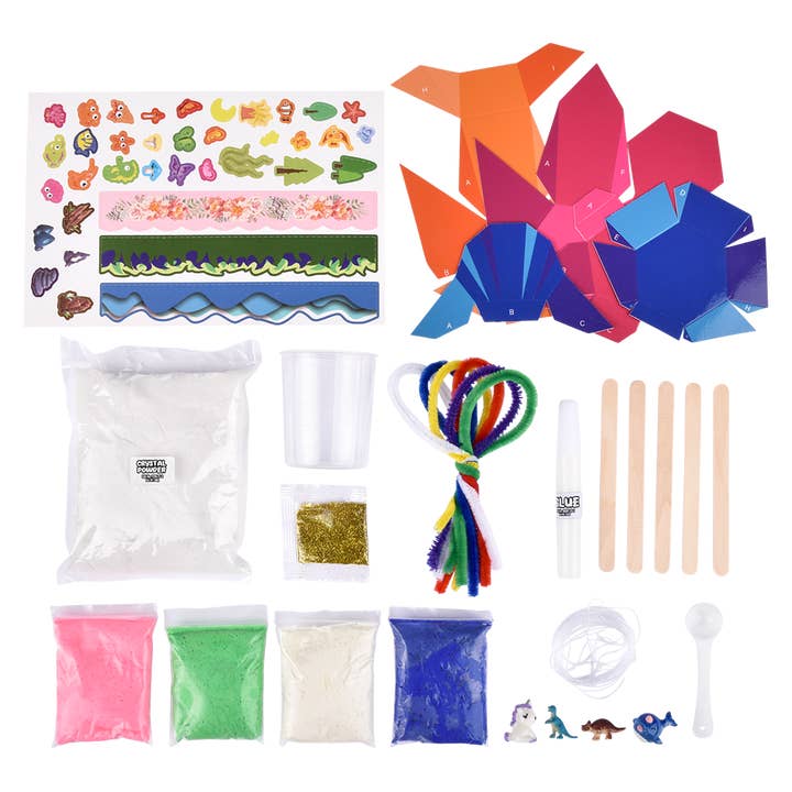 EDU-STEM GROWING CRYSTAL SCIENCE KIT for wholesale by The Toy Network