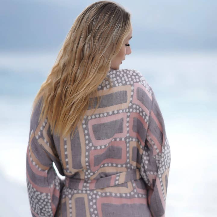 Bagno Milano - Vente Peignoir – femme - Collection de peignoirs et ponchos en peshtemal bio Bagno Milano38