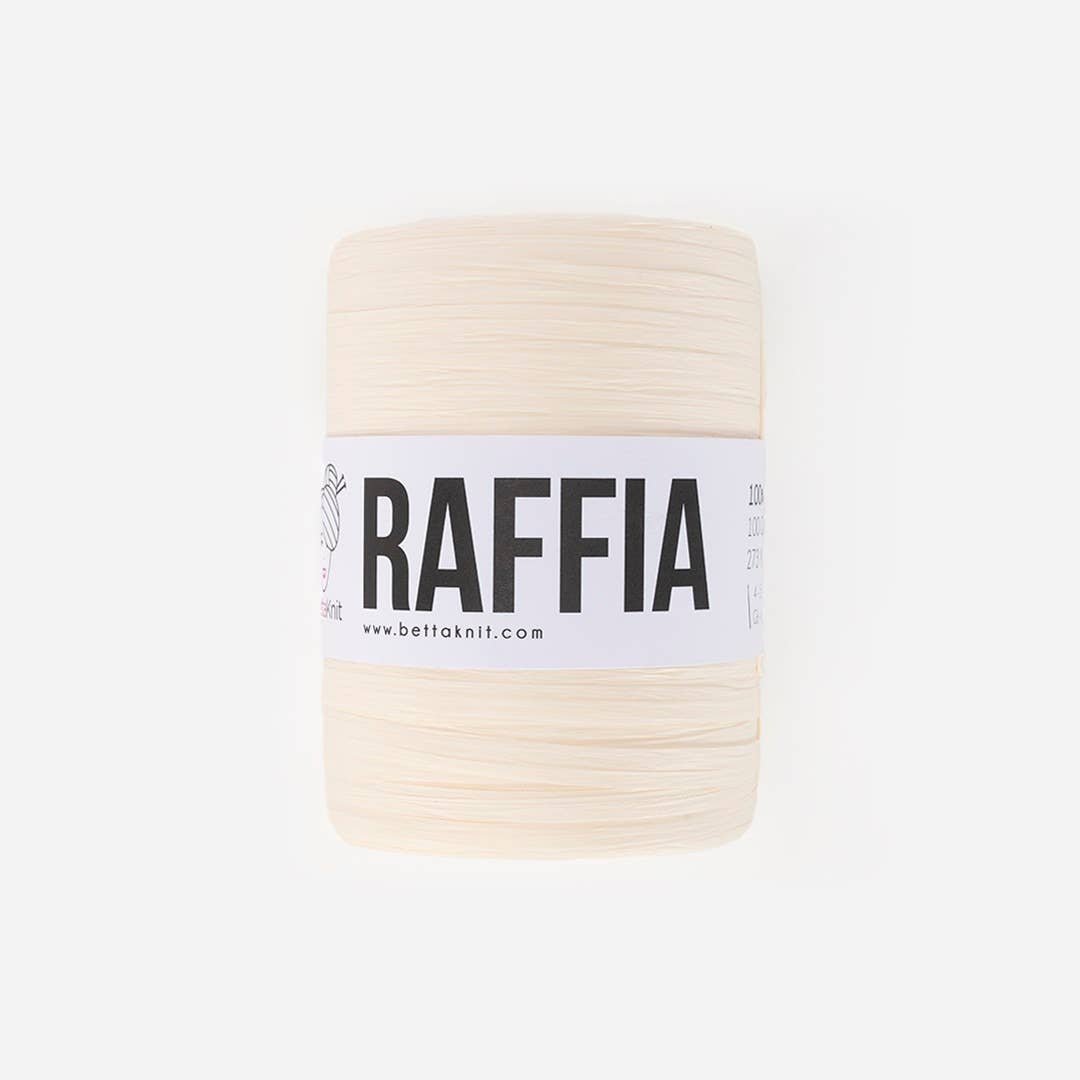 BettaKnit - Wholesale Garen - Raffia, 100% natuurlijke papieren garen15
