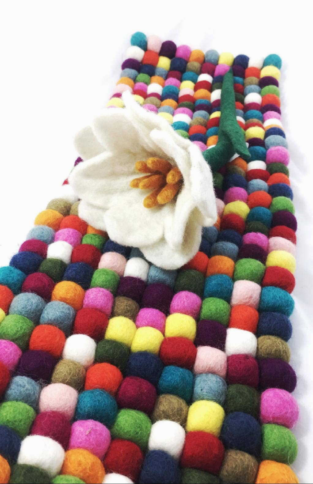 Ganesh Himal Trading - Vendita all'ingrosso Runner - Runner da tavola, palla infeltrita2