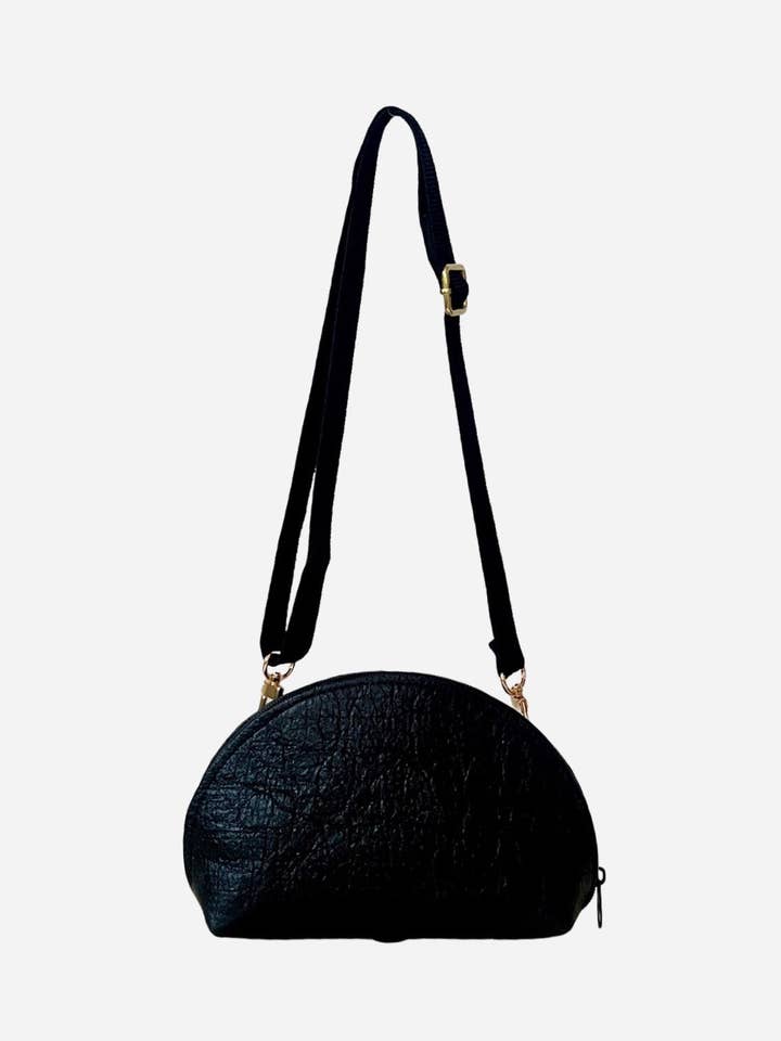 Half Moon Bag, black for wholesale by Ceibo