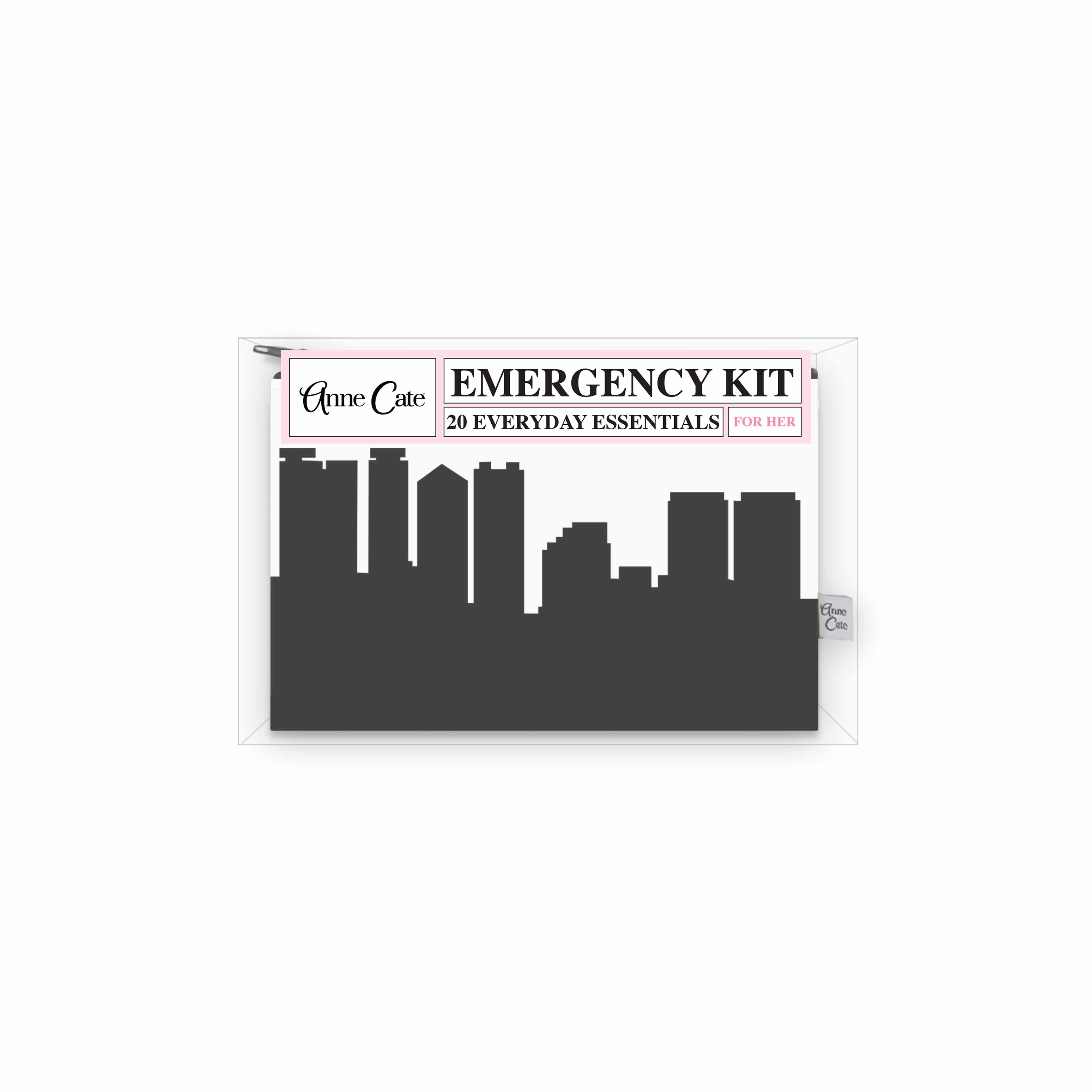 Anne Cate – wholesale Travel set – Skyline Mini Wallet Emergency Kit - For Her29