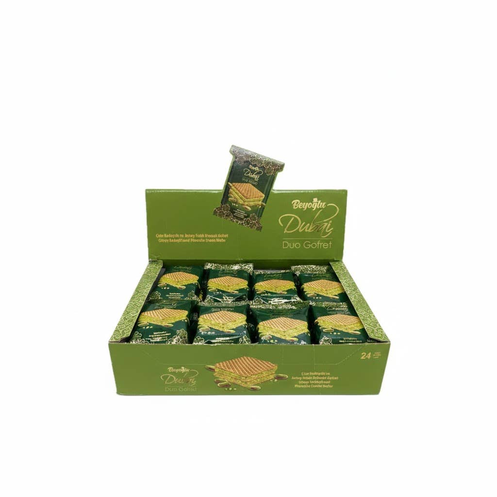 Aladdin - Wholesale Cookie - Beyoglu Dubai Duo Wafer Pistachio Kadayif Authentic Turkish 5