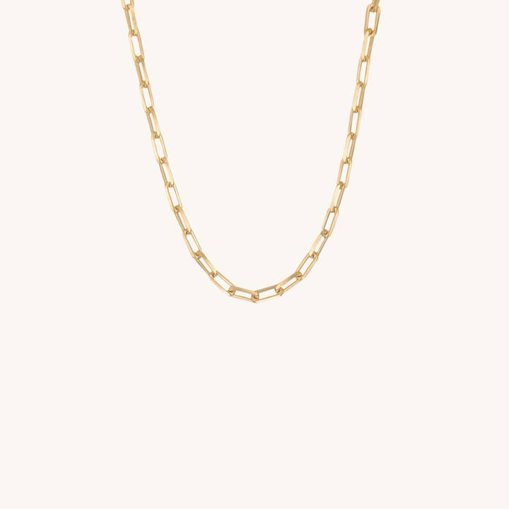 Paperclip Chain Necklace for wholesale by MISSA & KISSA