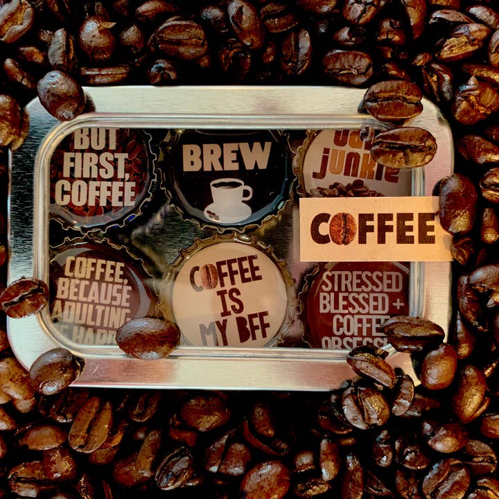 Kate's Magnets - Wholesale Magnet - Coffee Magnets - handmade & eco-friendly