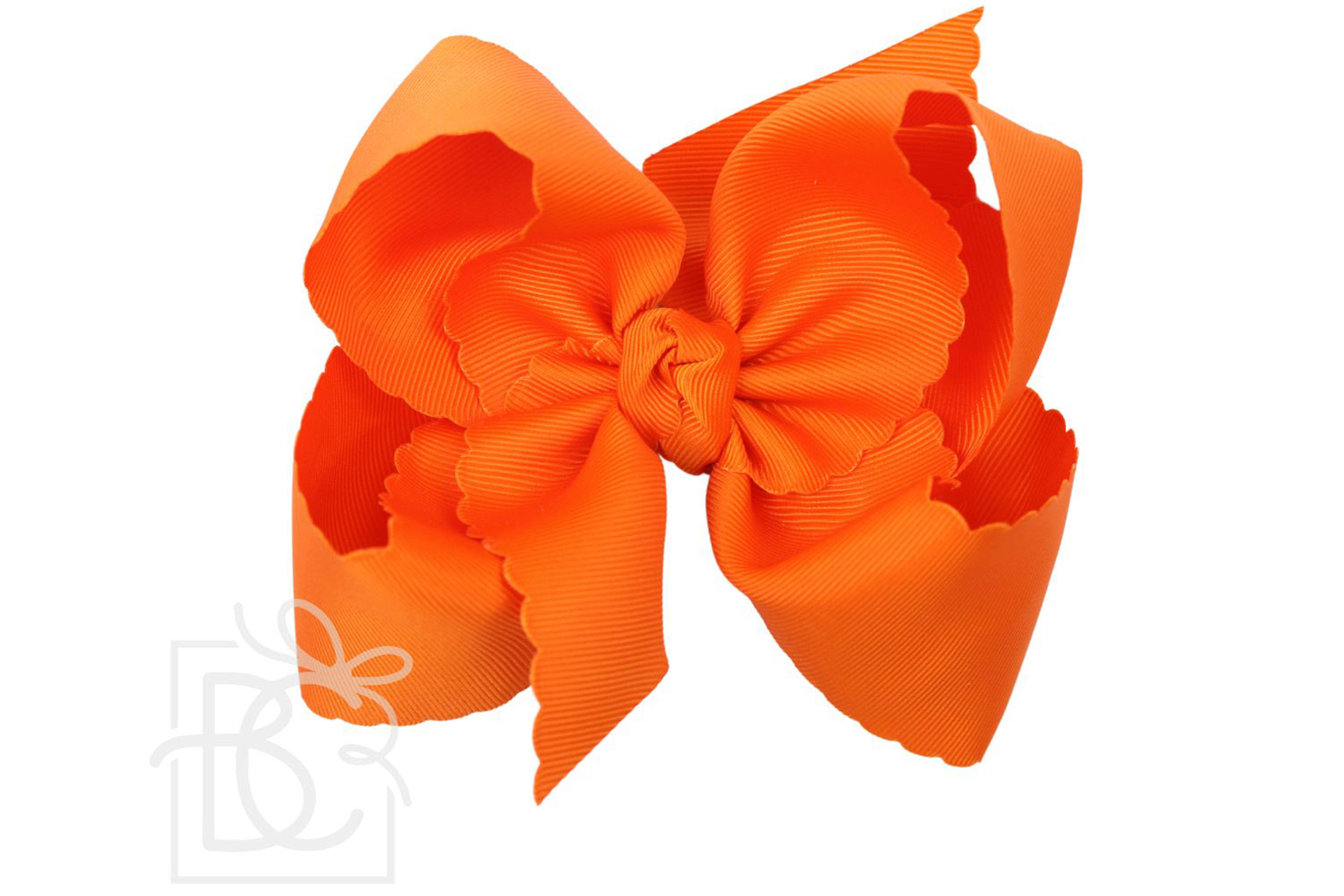Beyond Creations, LLC – wholesale Hair bow – Kids – SCALLOPED EDGE BOW71