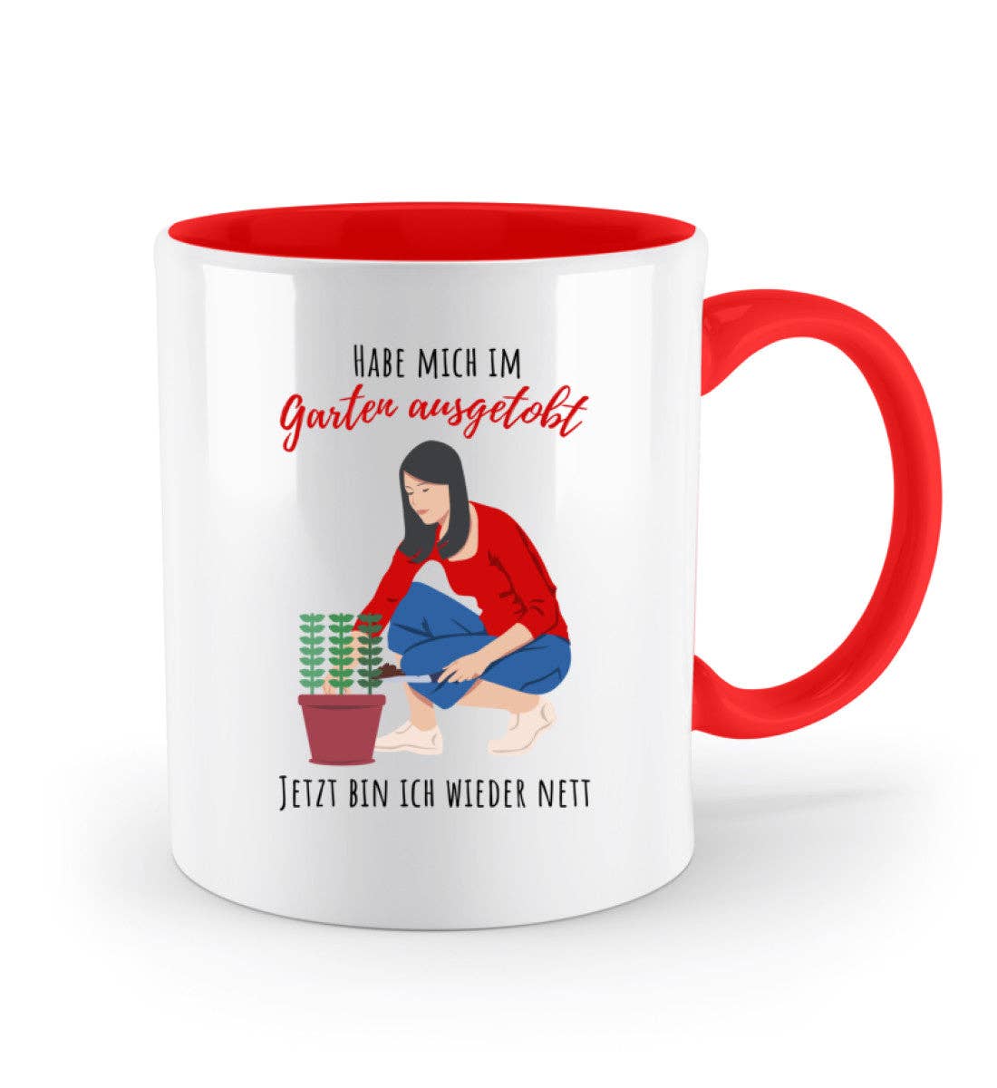 GARTENFAN - Venta al por mayor Taza - Me desahogué en el jardín por ti - taza0