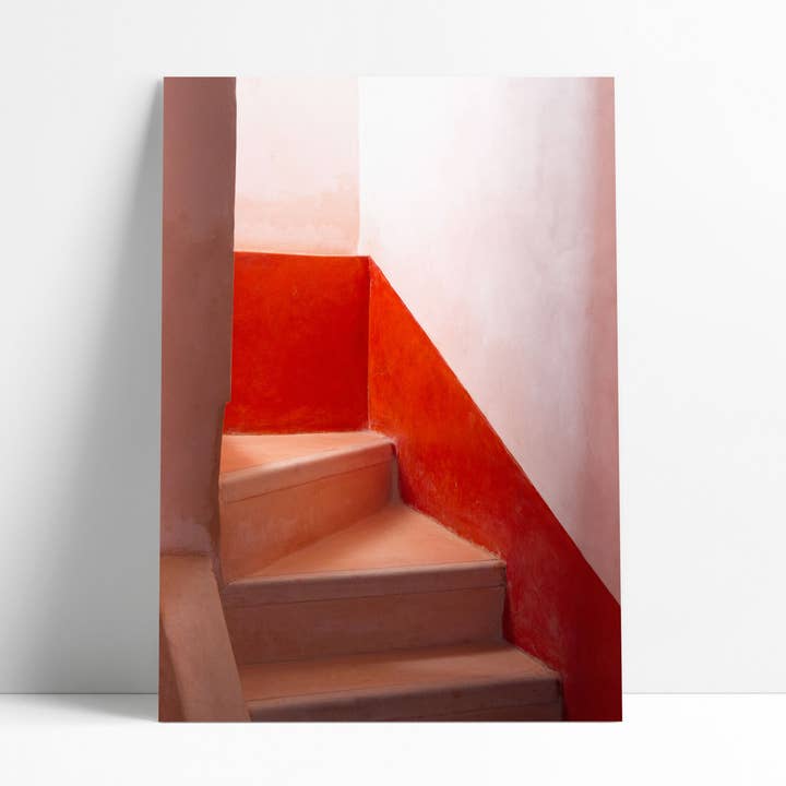 David & David Studio - Wholesale Art Print - POSTER 30X40 CM - Moroccan stairway0