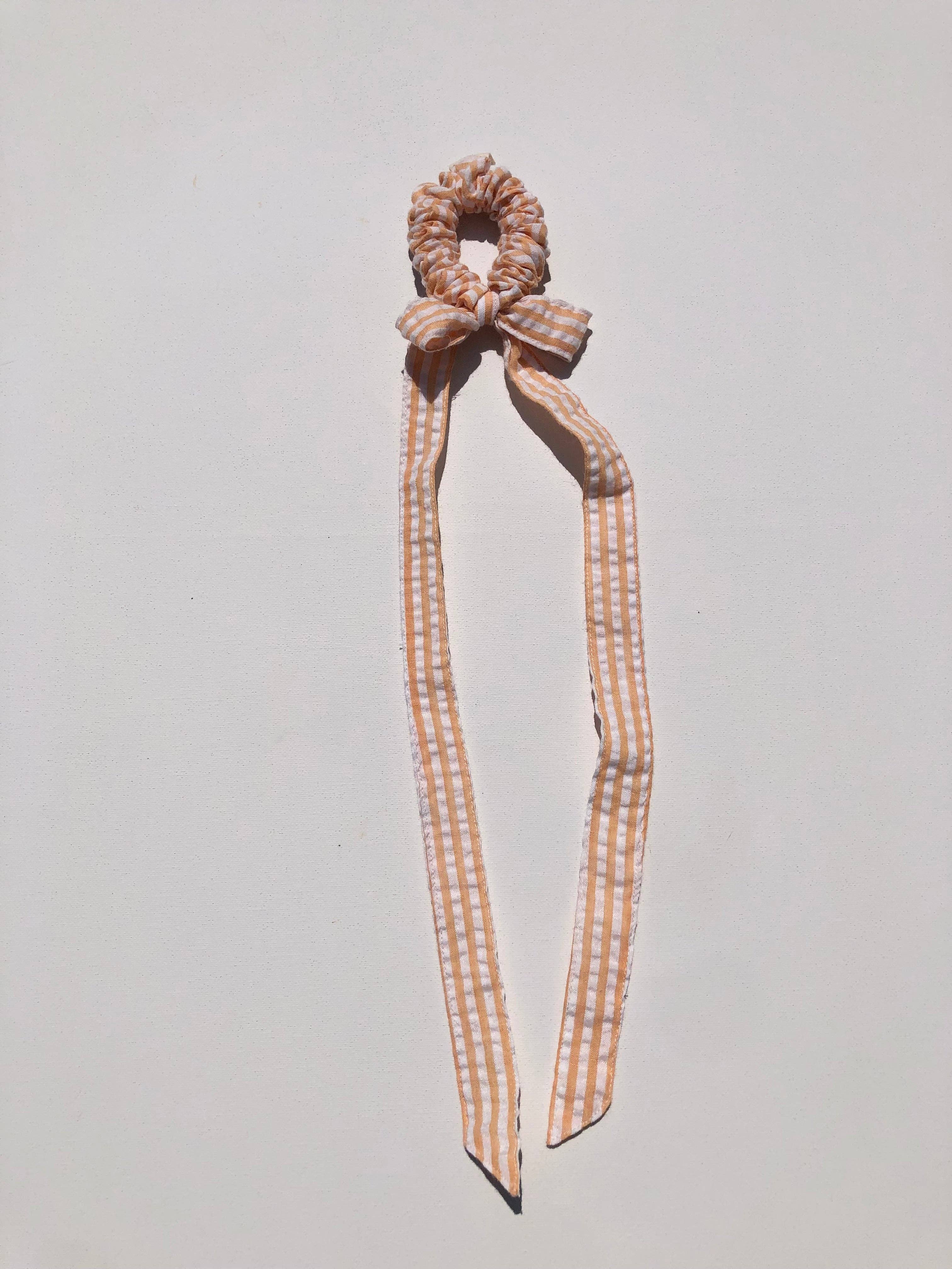 Billy Bamboo - Wholesale Scrunchie - Women's - STRIPE BOW SCRUNCHIES4