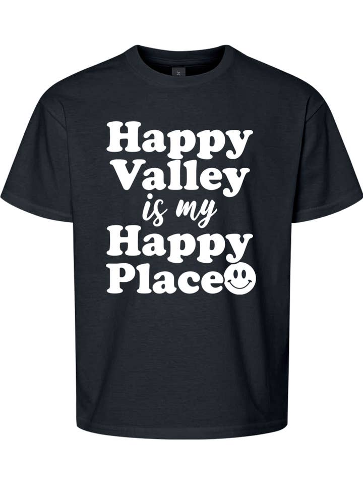 Happy Valley is my Happy Place - Kids Tee for wholesale by Yinzylvania