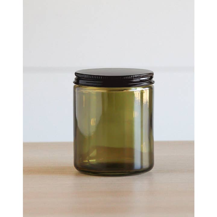 Mixie Market - Wholesale Jar - Moss 8 oz. Mixie Jars | 12 pk5