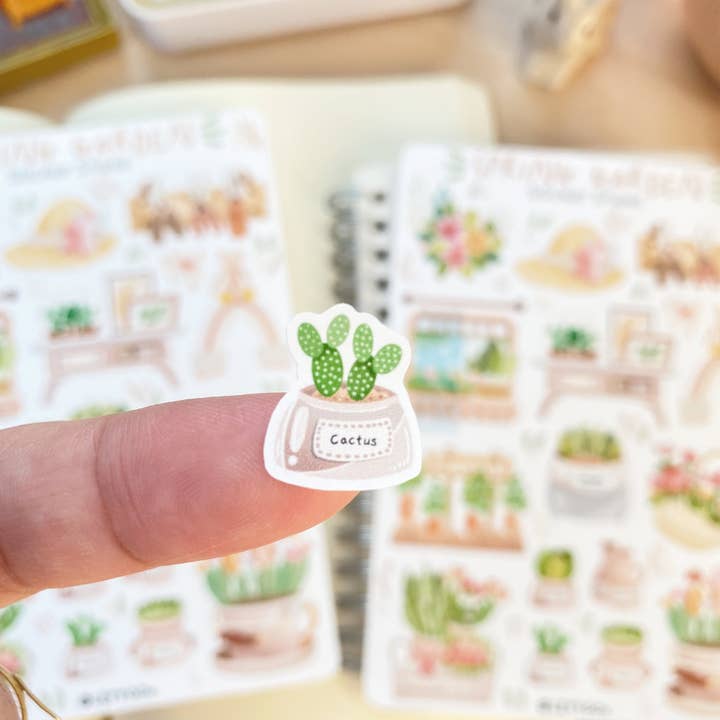 Lettoon - Wholesale Sticker - Sticker Sheet - Spring Garden4