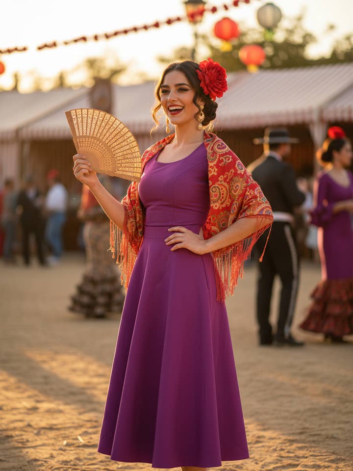 BOUGAINVILLE BOUGAINVILLEA MIDI SKIRT 3848 for wholesale on Faire0