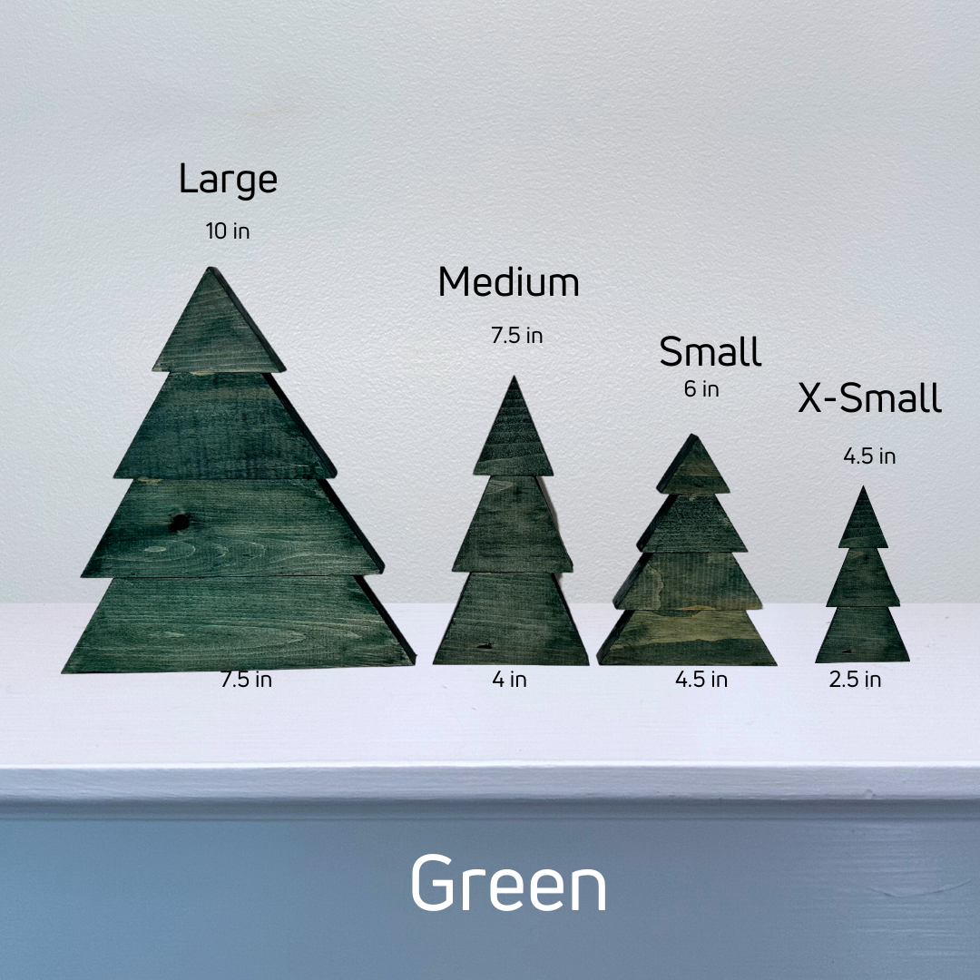 The Jammie Claus Company - Wholesale Kerstdecoratie - Kerstbomen van hergebruikt hout, handgemaakt3