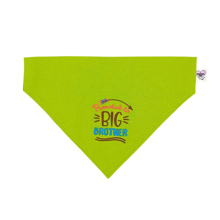 Big Brother Promovido - Bordado - Bandana Cão por atacado de That's Sew LambMa