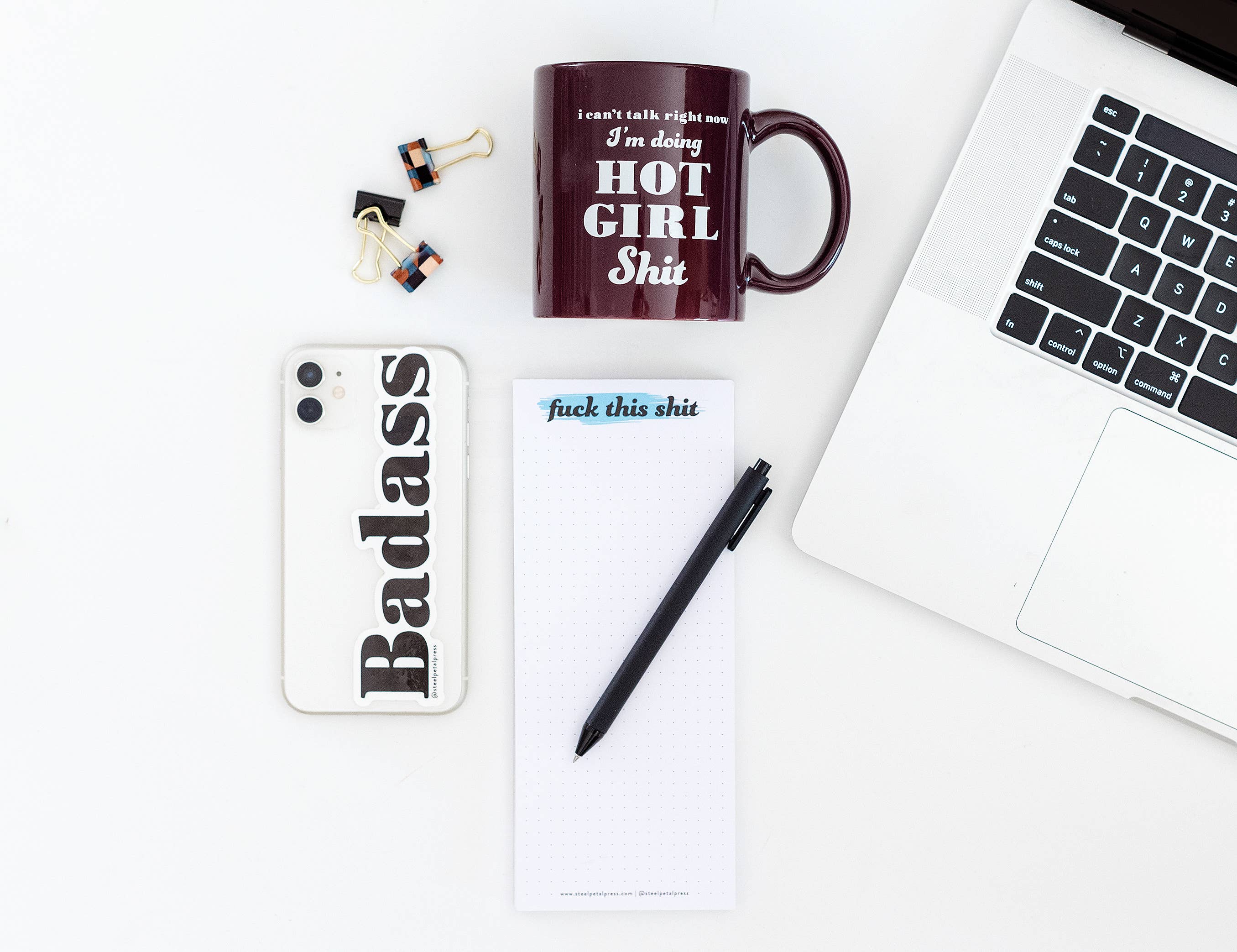 Steel Petal Press - Venta al por mayor Taza - Taza de café y té Hot Girl Shit1