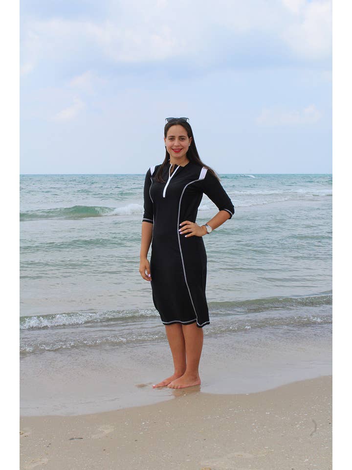 Aqua Modesta - Wholesale Swim Cover Up - Women's - Aqua Modesta swim dress style 26322