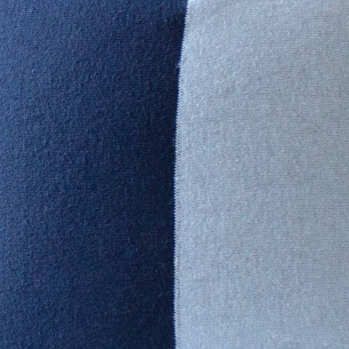Tajik Home LLC - Wholesale Throw/Decorative Pillow - Dakota Two-Tone Knit Throw Pillow in Blue - Stylish & Modern