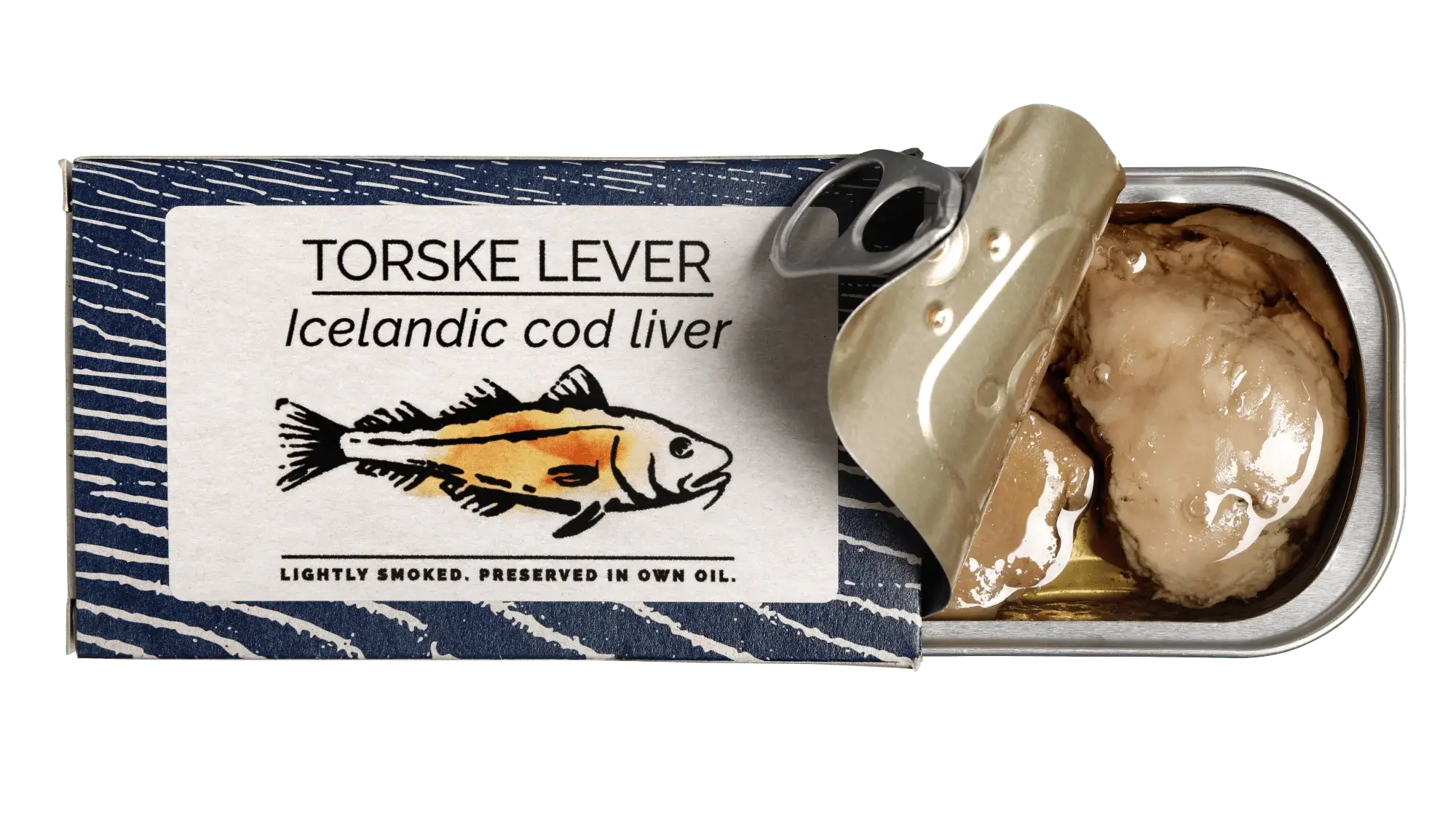FANGST - Wholesale Tinned Fish - Fangst Torske Lever Smoked Cod Liver, 120g1