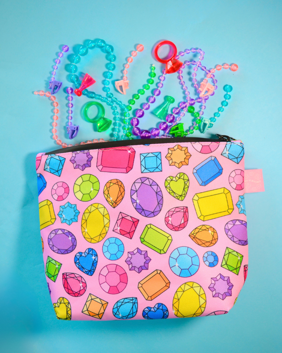 The Peach Fuzz - Wholesale Pouch - Women's - Gemstoned Smell-Proof Stash Bag0