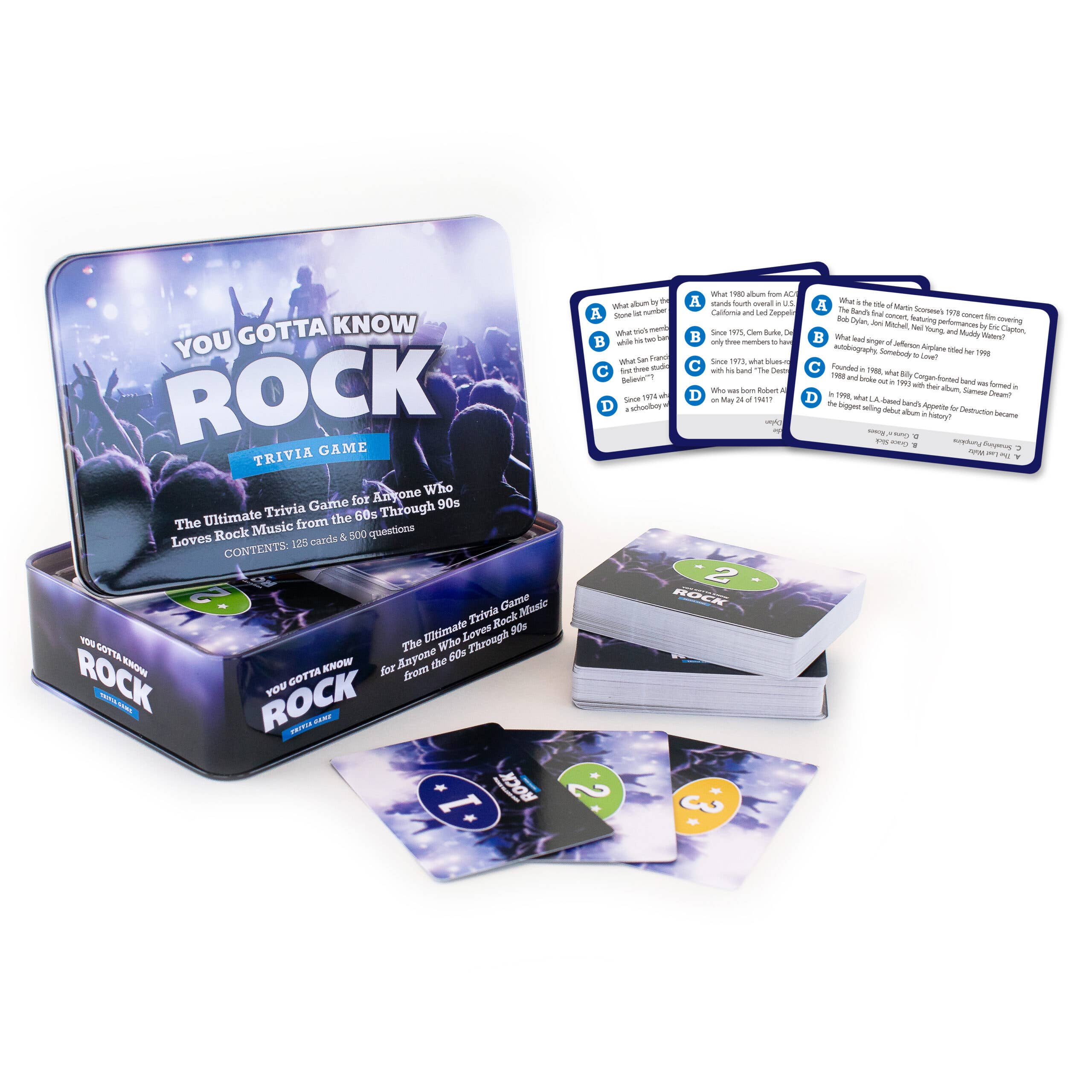 You Gotta Know Games - Wholesale Card Game - You Gotta Know Rock - Trivia Game (12)0