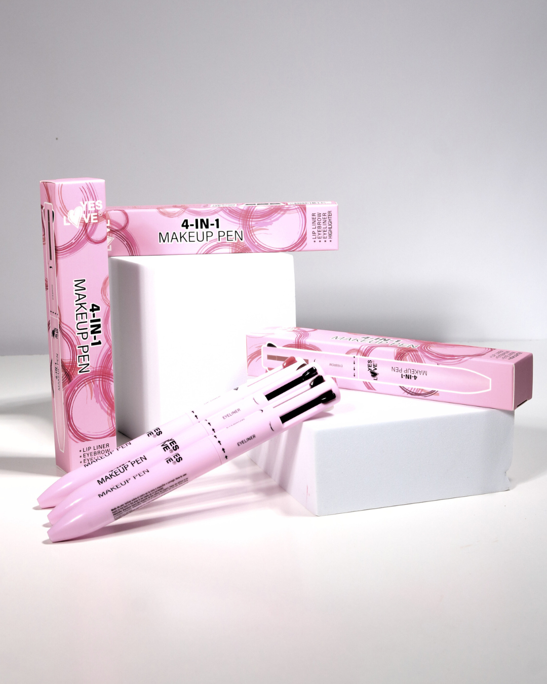 Yes Love Cosmetics - Wholesale Eyeliner/Pencil - MAKE UP PEN 2 IN 1 EYEBROWS, LINER, EYELINER, SHADOW3