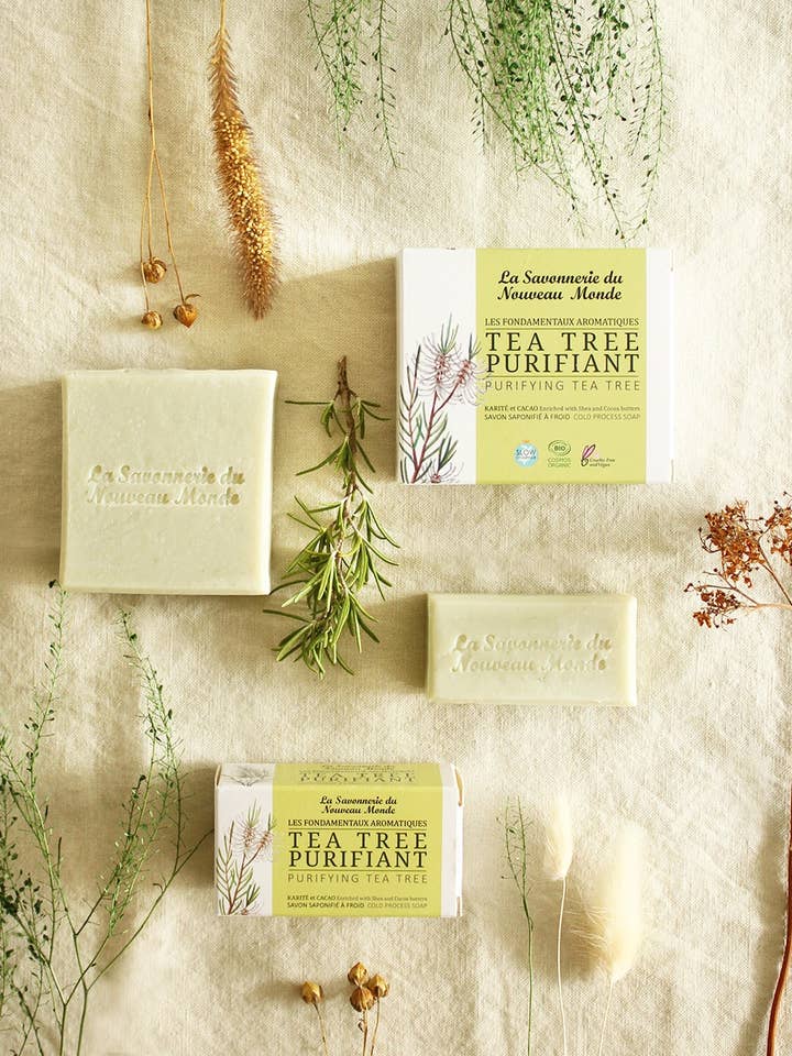 PURIFYING TEA TREE | Soap 100g for wholesale by La Savonnerie du Nouveau Monde