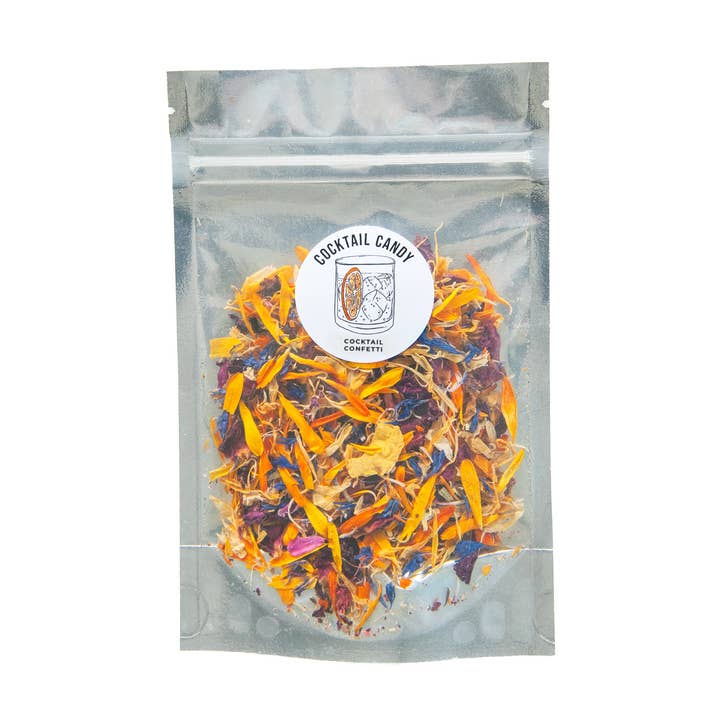 Cocktail Candy - Wholesale Dried/Dehydrated Vegetables - Edible Flowers - Cocktail Candy Confetti0