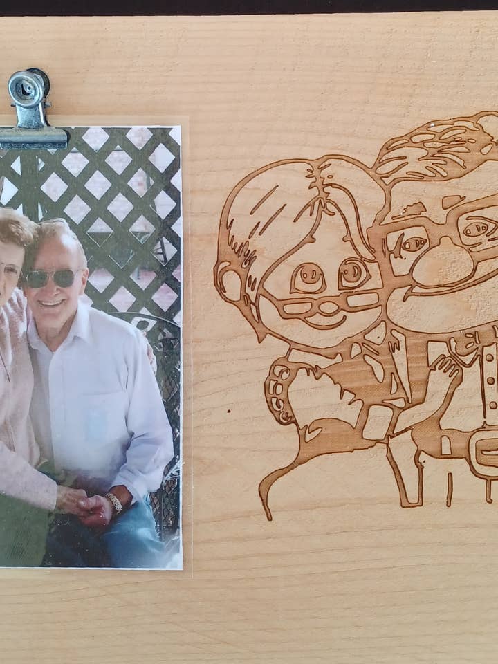 Carl Ellie Photo frame for wholesale by Thoughtful Creations