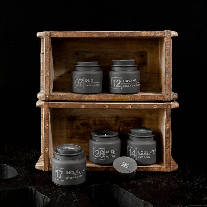 CHROME - Wholesale Jar/Filled Candle - STARTER PACK 12 CHROME CANDLES2