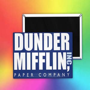 Dunder Mifflin Paper Company, Inc. Logo Vinyl Sticker - Official The Office  Merchandise