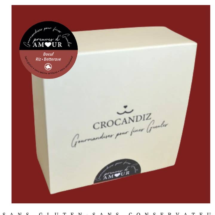 Crocandiz - Wholesale Pet Biscuit - Dog - Natural dog biscuits with beef, dog treats0