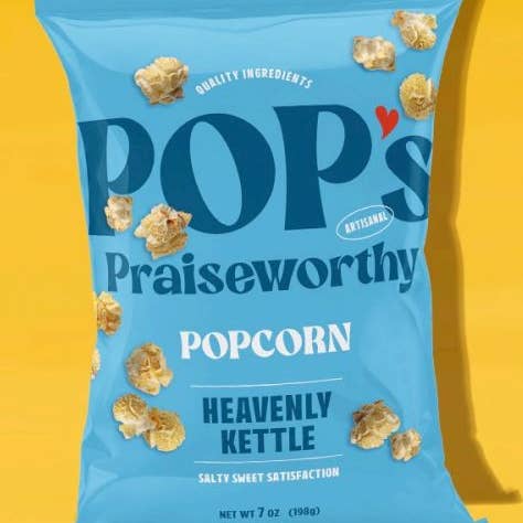 Pop's Praiseworthy Popcorn - Wholesale Popcorn - Pop's Praiseworthy Popcorn - Heavenly Kettle - 7.5 oz4