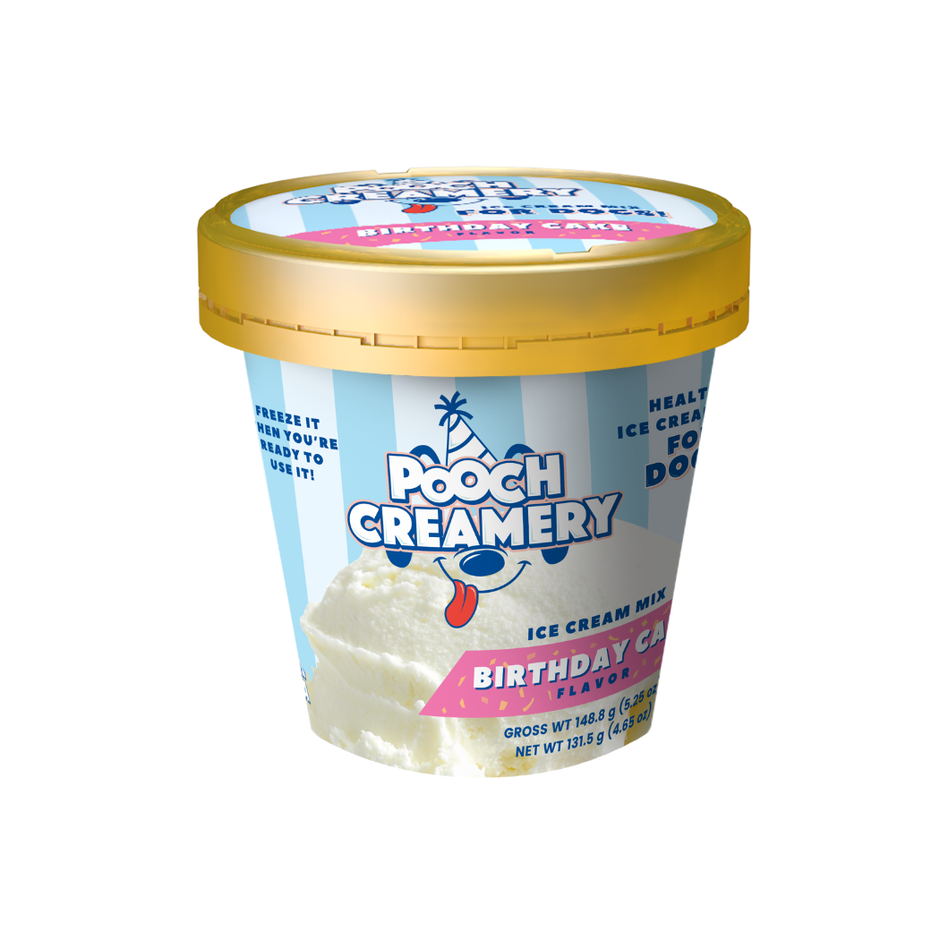 Pooch Cake - Wholesale Pet Treats - Dog - Pooch Creamery - Healthy Ice Cream Mix for Dogs0
