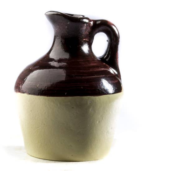 Factory Direct Craft - Wholesale Decorative Tabletop Object - 1" Miniature Brown Resin Jug
