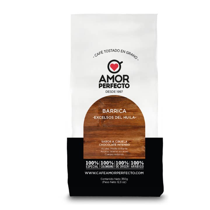 Amor Perfecto - Wholesale Coffee Beans - Coffee Barrica - Huila (originally roasted) COLOMBIAN