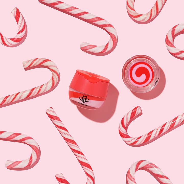 Honeybalm - Wholesale Lip Balm - Honeybalm Candy Cane1
