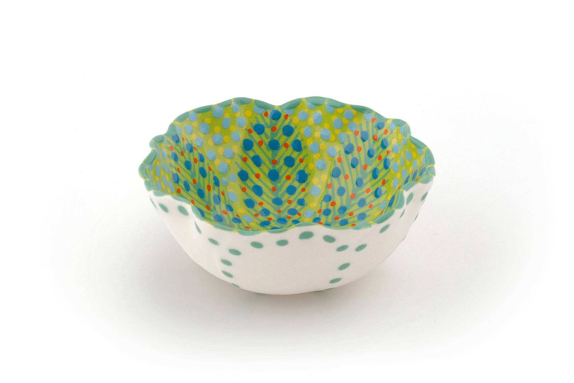 Thumbprint Artifacts - Wholesale Ramekin - Ceramic Poppy Ramekin1