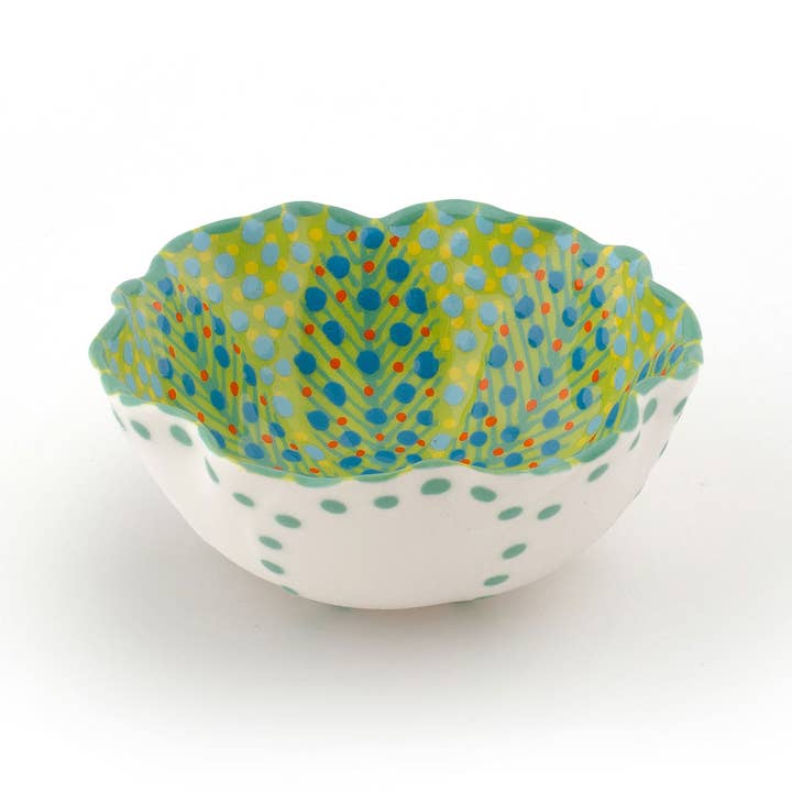 Thumbprint Artifacts - Wholesale Ramekin - Ceramic Poppy Ramekin1