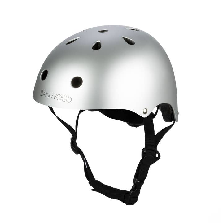 Banwood Inc - Wholesale Bike/Scooter - Kids - Banwood Classic Helmet - Matte Chrome (48-52 cm)