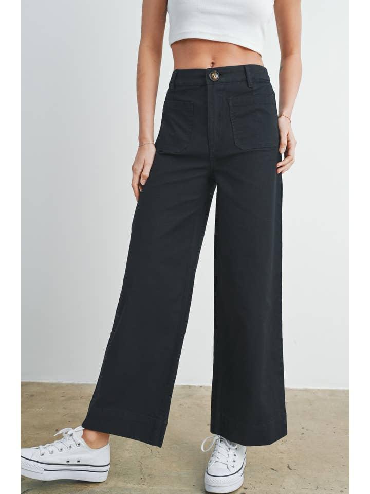BUTTERMELON - Wholesale Jeans - Women's - Wide Leg Long Length - BMP7315
