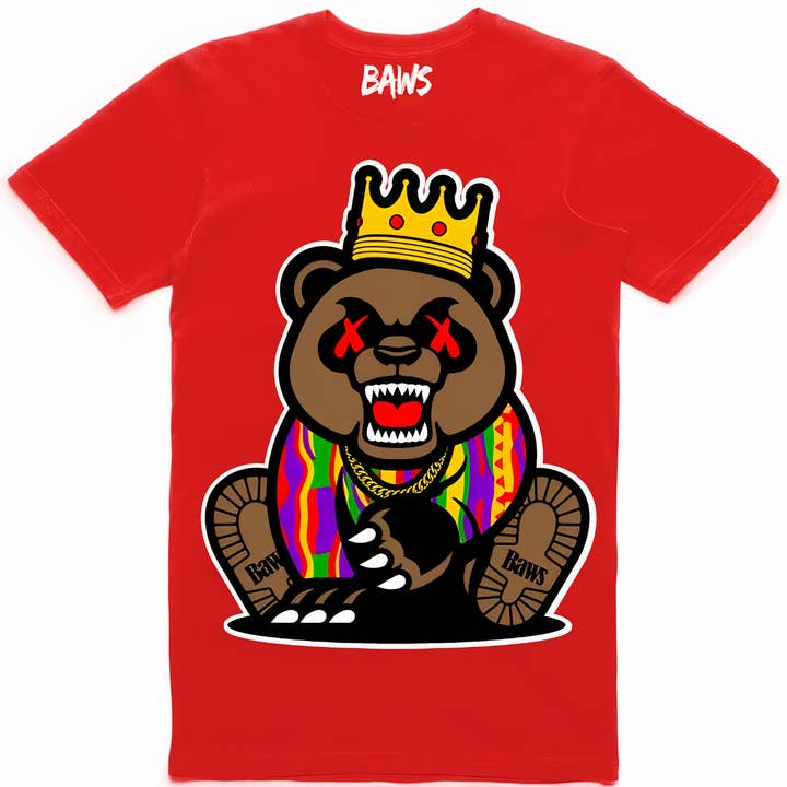 Grizzly Baws Red Shirt for wholesale by Baws Clothing