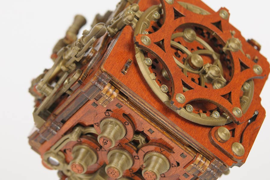 NKD Puzzle - Venta al por mayor Kit de manualidades - El famoso rompecabezas steampunk de boxeo en el kit « MECANIGMA »24