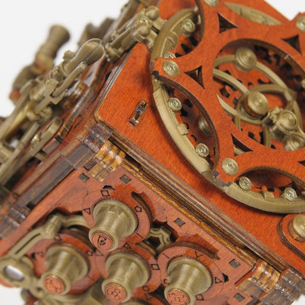 NKD Puzzle - Venta al por mayor Kit de manualidades - El famoso rompecabezas steampunk de boxeo en el kit « MECANIGMA »24