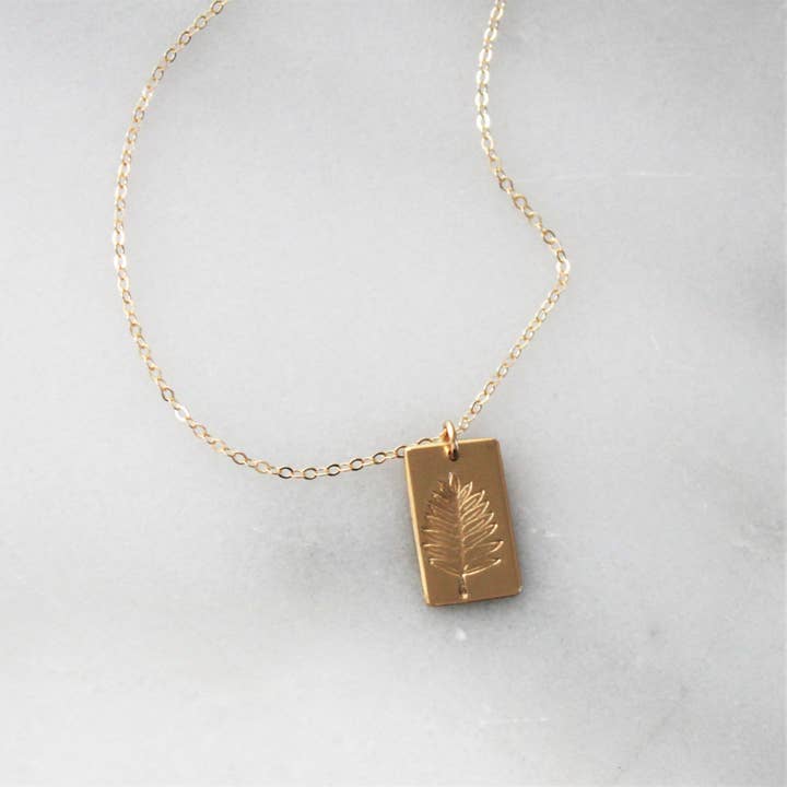 The Silver Wren - Wholesale Pendant/Charm Necklace - Birth Month Leaf Necklace