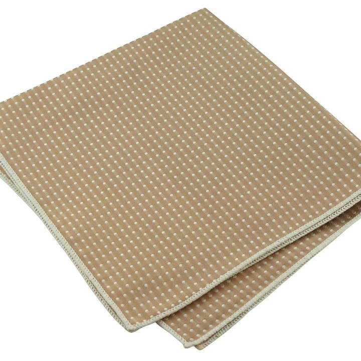 Einstecktuch aus Seide mit gerösteten Mandeln für den Großhandel von Aristocrats Bows N Ties