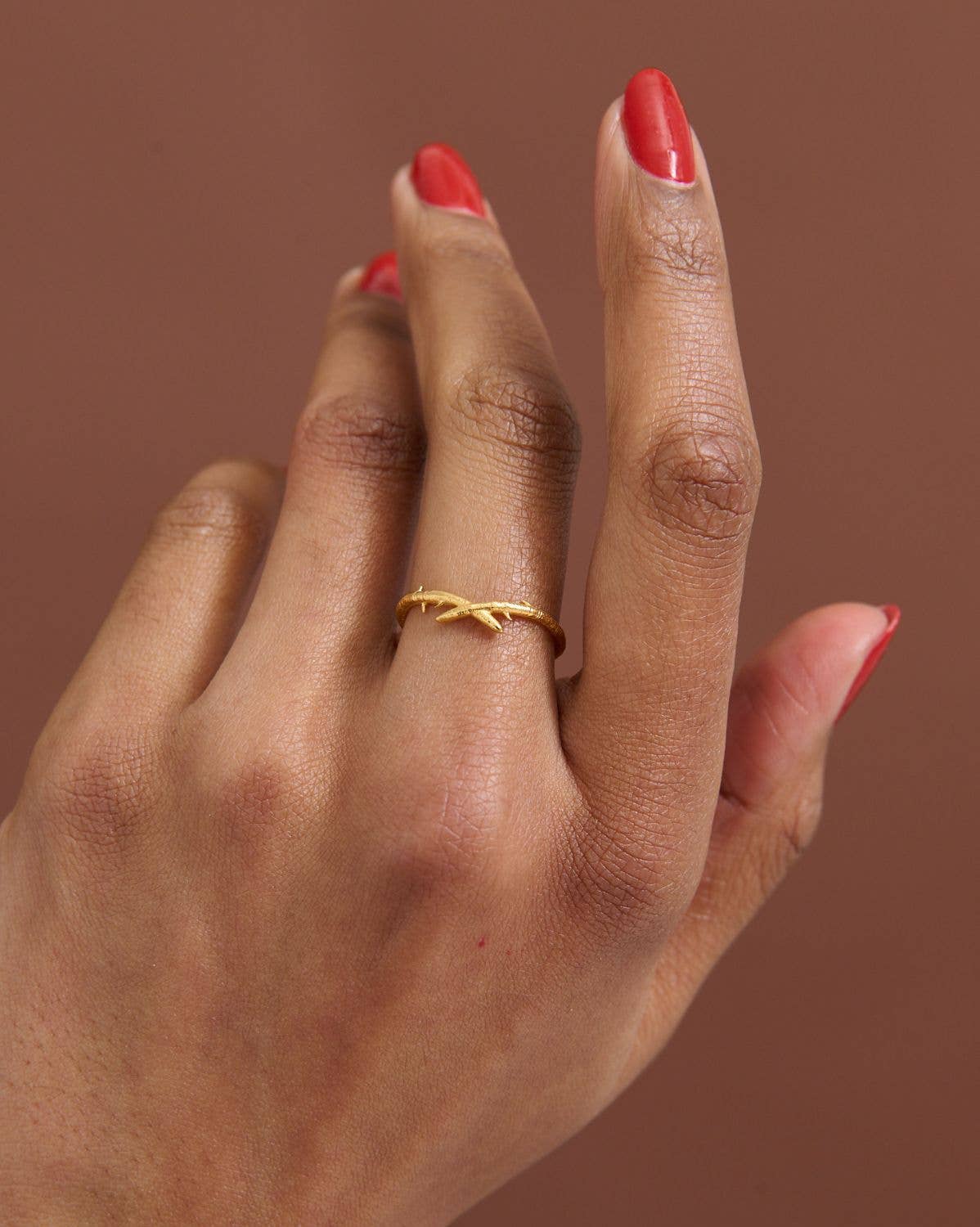 S-kin Studio Jewelry - Wholesale Band/Stacked Ring - Seren Thorn Stacking Ring4